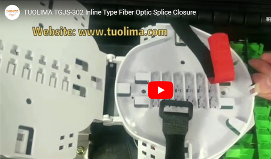 TGJS-302 Chiusura della splice in linea di tipo Fiber Optic