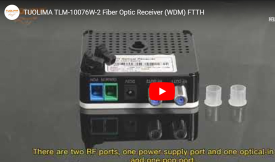TLM-10076W-2 Ricevitore di fibre ottiche (WDM) FTTH