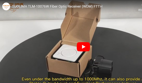 TLM-10076W Ricevitore di fibre ottiche (WDM) FTTH