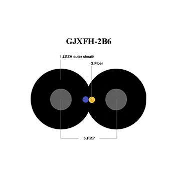 GJXFH-2B Fiber Optic Drop Cable-Round